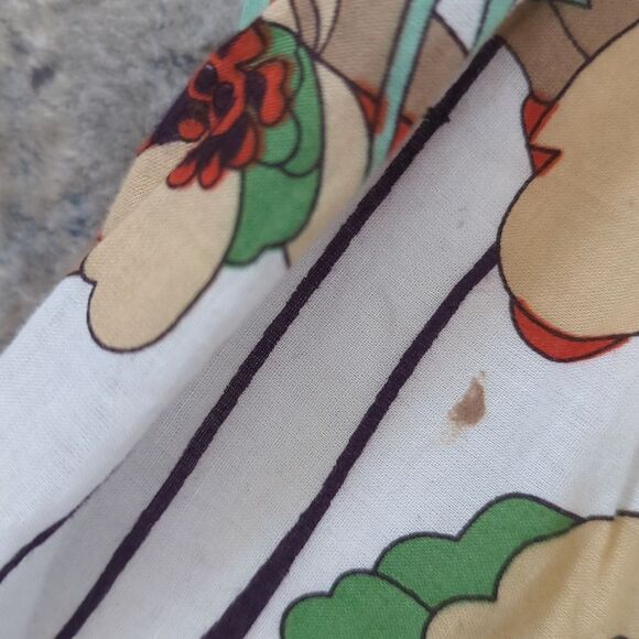 Vintage forever21 floral skirt with ruffle underlay - Picture 3 of 4